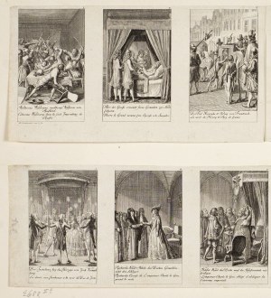 Daniel CHODOWIECKI, 12 RÓŻNYCH SCEN Z HISTORII ŚREDNIOWIECZNEJ I NOWOŻYTNEJ, 1792