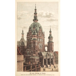 GDAŃSK, Wielka Synagoga, fot. Gottheil & Sohn, pochodzi z: Ueber Land und Meer. Deutsche Illustrirte Zeitung ...