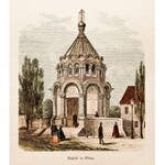 WILNO, Zestaw 2 widoków: 1) cerkiew prawosławna – Kathedrale in Wilna, wymiary widoku: 110x140 mm; 2) k ...