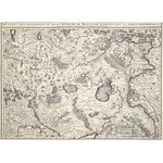 ROSJA (ros. Россия), Zestaw 2 map północnej i południowej Rosji, wyd. Nicolaas Visscher, Amsterdam, ok. 1700: 1) Rosja ...