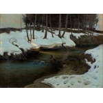 Broszkiewicz Antoni Ludwik, STRUMIEŃ ZIMĄ, 1935