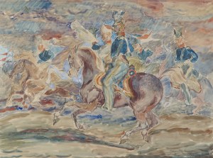 Geppert Eugeniusz, UŁANI W NATARCIU, 1941