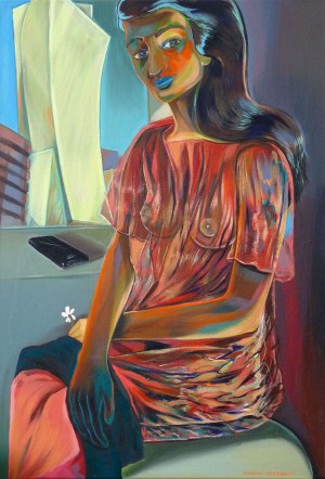 Michalina Czurakowska, Portrait of a woman, 2021