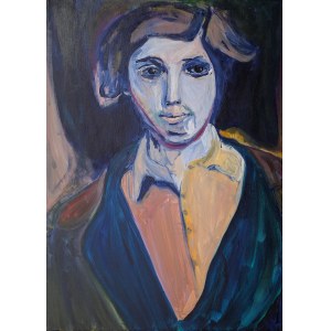 Dominik Smolik, Portrait d'une jeune fille juive, 1934, 2021