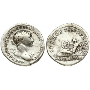 Roman Empire 1 Denarius (98-117) Traianus 98-117. Rome. Obverse: IMP TRAIANO AVG GER DAC P M TR P COS VI P P.  Reverse...