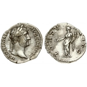 Roman Empire 1 Denarius (117-138) Hadrian 117-138.  Rome. Obverse: HADRIANVS AVG COS III P P. Bare head right. Reverse...