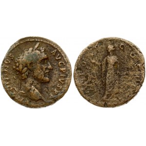 Roman Empire Æ As (138-161) Antoninus Pius. Rome Obverse:  Laureate head to right. Reverse: TR POT [COS] III...