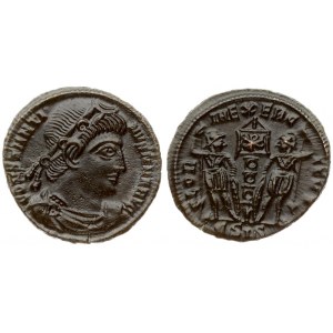 Roman Empire Æ 1 Nummus (330-333 AD) Constantine I (306-337AD). Siscia. 330-333 AD. Obverse: CONSTANTINVS MAX AVG...