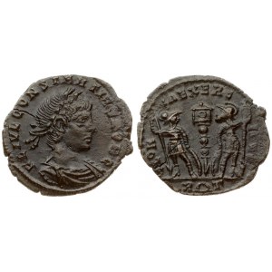 Roman Empire Æ 1 Nummus (337-347 AD) Constantius II (337-361AD).  Aquileia. 337-347 AD. Obverse...