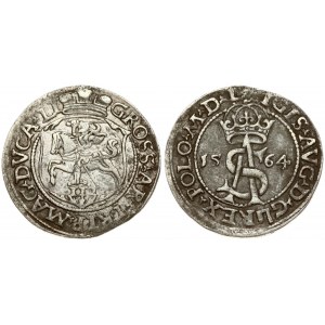 Lithuania 3 Groszy 1564 Vilnius. Sigismund II Augustus (1545-1572) - Lithuanian coins 1564 Vilnius...