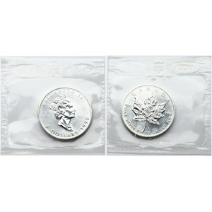 Canada 5 Dollars 1990 Elizabeth II(1952-). Obverse: Crowned head right; date and denomination below. Reverse...