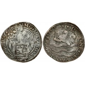 Netherlands Zeeland 1 Lion Daalder 1597 Obverse: Knight looking right with the provincial coat of arms in front of him...