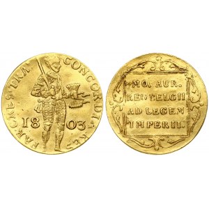 Netherlands 1 Ducat 1803 TRA St Petersburg Mint Fake from that period. Russian Empire time of Alexander I(1801-1825)...