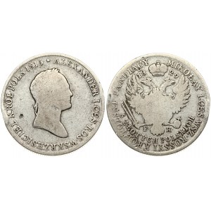 Russia For Poland 5 Zlotych 1829 FH