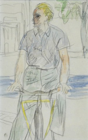 Józef CZAPSKI (1899-1993), Mężczyzna na rowerze