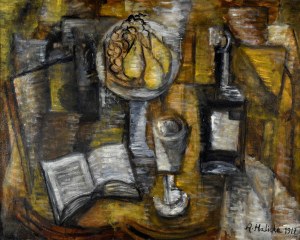 Alicja HALICKA (1889-1974), Martwa natura kubistyczna, 1917