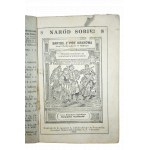 DĘBICKI Bronisław - Bartos z pod Krakowa, czyli dożywocie w letargu. Obrazek narodowy ze śpiewkami w jednym akcie, Poznań 1925