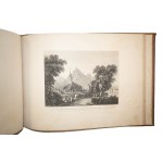 MALOWNICZE WIDOKI NA SZWAJCARIĘ I REN / Vues pittoresques de la Suisse et du Rhin, AKWATINTA 76 tablic z widokami, XIX wiek