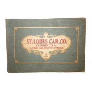 [KATALOG] Fabryki St. Louis Car Co. z ofertą wagonów kolejowych i elementów do nich, 1905 rok