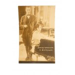 [JADWIGA SMOSARSKA] Trzy pocztówki fotograficzne [przed 1939r.] z filmu Trędowata (1926r.) z Jadwigą Smosarską w roli głównej