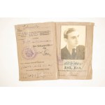 PRAWO JAZDY [1935r.] / Führerschein , dokument ze zdjęciem