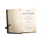 Zbiór traktatów, konwencji i aktów dyplomatycznych dotyczących Polski 1762-1862, zebrane przez hrabiego D'Angeberg, Paryż 1862r.