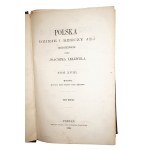 LELEWEL Joachim - Polska dzieje i rzeczy jej, tom XVIII, Poznań 1865r.