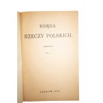 GLOGER Zygmunt - Księga rzeczy polskich, Kraków 1896
