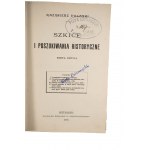 PUŁASKI Kazimierz - Szkice i poszukiwania historyczne, serya druga , Petersburg 1898r.