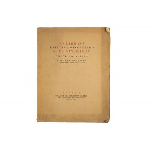 [EXLIBRISY] Exlibrisy Kajetana Wincentego Kieliśińskiego, Kraków 1926r.