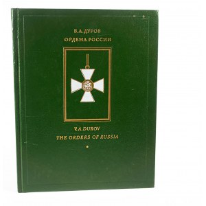 DUROV V. - Odznaczenia Rosji / Ордена России, Moskwa 1993r.
