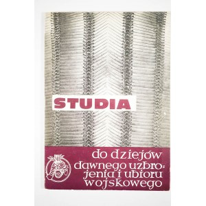 Studia do dziejów dawnego uzbrojenia i ubioru wojskowego, część V, Kraków 1971r.