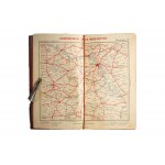 Atlas Polski CONTINENTAL dla automobilistów, z 1 mapą ogólna i 20-ma mapami poszczególnemi, RZADKIE, wydanie pierwsze