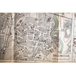 Plan Stołecznego miasta Poznania ze spisem ulic, 48 x 66cm, lata 50-te XXw.