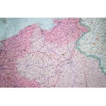 GAEBLERS Ed. - Automobil Landstrassen - Übersichskarte von Deutschland , Lipsk 1941r., Mapa samochodowa III Rzeszy
