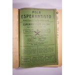 [CZASOPISMO] Esperantysta Polski / Pola Esperantisto, rocznik 1908, 12 numerów