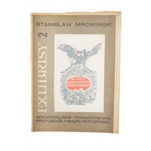 [EXLIBRISY] Stanisław Mrowiński Exlibrisy 2, zbiór 40 exlibrisów