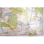 [MAPA] PUSZCZYKOWO, MOSINA, STĘSZEW / Unterberg, Moschin, Stenschewo, 29 x 28cm, podziałka 1: 50.000 [przed 1945r.]