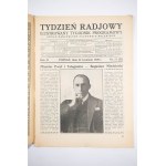 TYDZIEŃ RADIOWY Ilustrowany tygodnik programowy. Numer rocznicowy 1927-1928, Poznań dnia 22.IV.1928r.