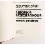 [MINIATURA] RUDZIŃSKI Cezary - Rewolucja październikowa. Znaczki pocztowe, Warszawa 1977r.