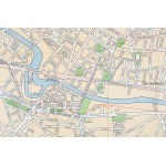 [BYDGOSZCZ] Plan dzielnic centralnych miasta BYDGOSZCZ ze spisem ulic, Bydgoszcz 1956r., f. 64 x 42cm
