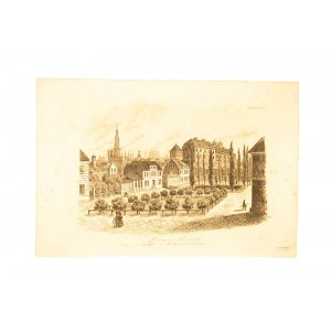 [POZNAŃ] Staloryt Poznań stolica Wielkopolski, Paryż 1836-37, 20x16cm
