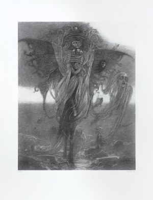 Beksiński Zdzisław, Bez tytułu, 1973/2003