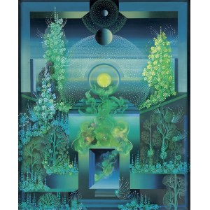 Plóciennik Henryk, Blue Garden, 1987