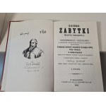 GRABOWSKI Ambroży - DAWNE ZABYTKI MIASTA KRAKOWA, Reprint z roku 1850