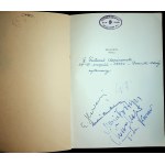 ŻELAZOWA WOLA MÍSTO NAROZENÍ FRYDERYKA CHOPINA - 6 AUTOGRAFIÍ Z X. CHOPINOVA FESTIVALU V DUSZNIKI ZDRÓJ 27.-29. srpna 1955.