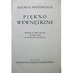 MAETERLINCK Maurice - INNERE SCHÖNHEIT
