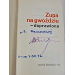 WAŃKOWICZ Melchior -ZUPA NA GWOŹDZIU, AUTOGRAF