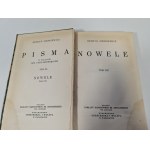 SIENKIEWICZ Henryk - NOWELE vol.1-8, wyd. 1931