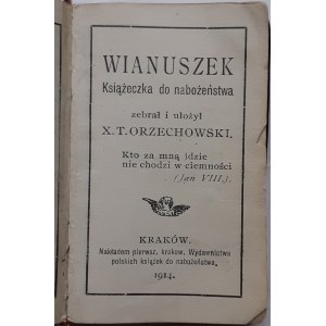 [MODLITEWNIK] VIRANISE BOOK FOR NABLESHIP, Wyd.1914